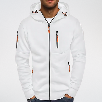 Gerrit | Urban Utility Zip-Up Hoodie for Men