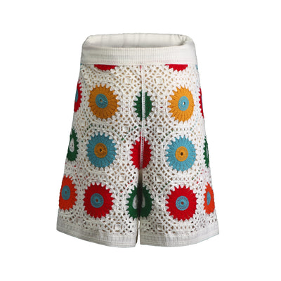 Rafael | Men'S Summer Fashion Comfortable Breathable Hollow Crochet Shorts