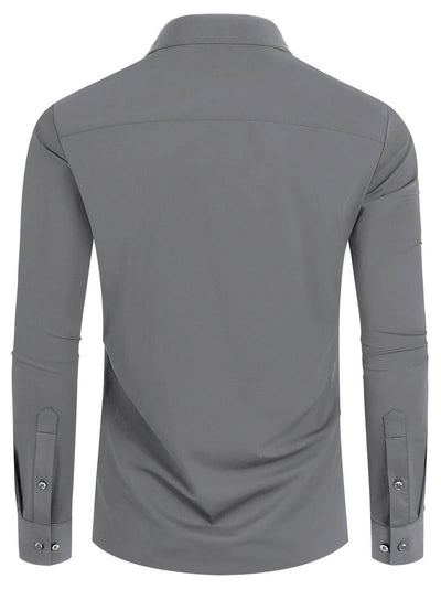 Duncan® | Long-Sleeved Shirt With Buttons For Men