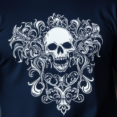 Marc | Men'S Summer Fashion Cotton Blended Printed Short-Sleeved T-Shirt