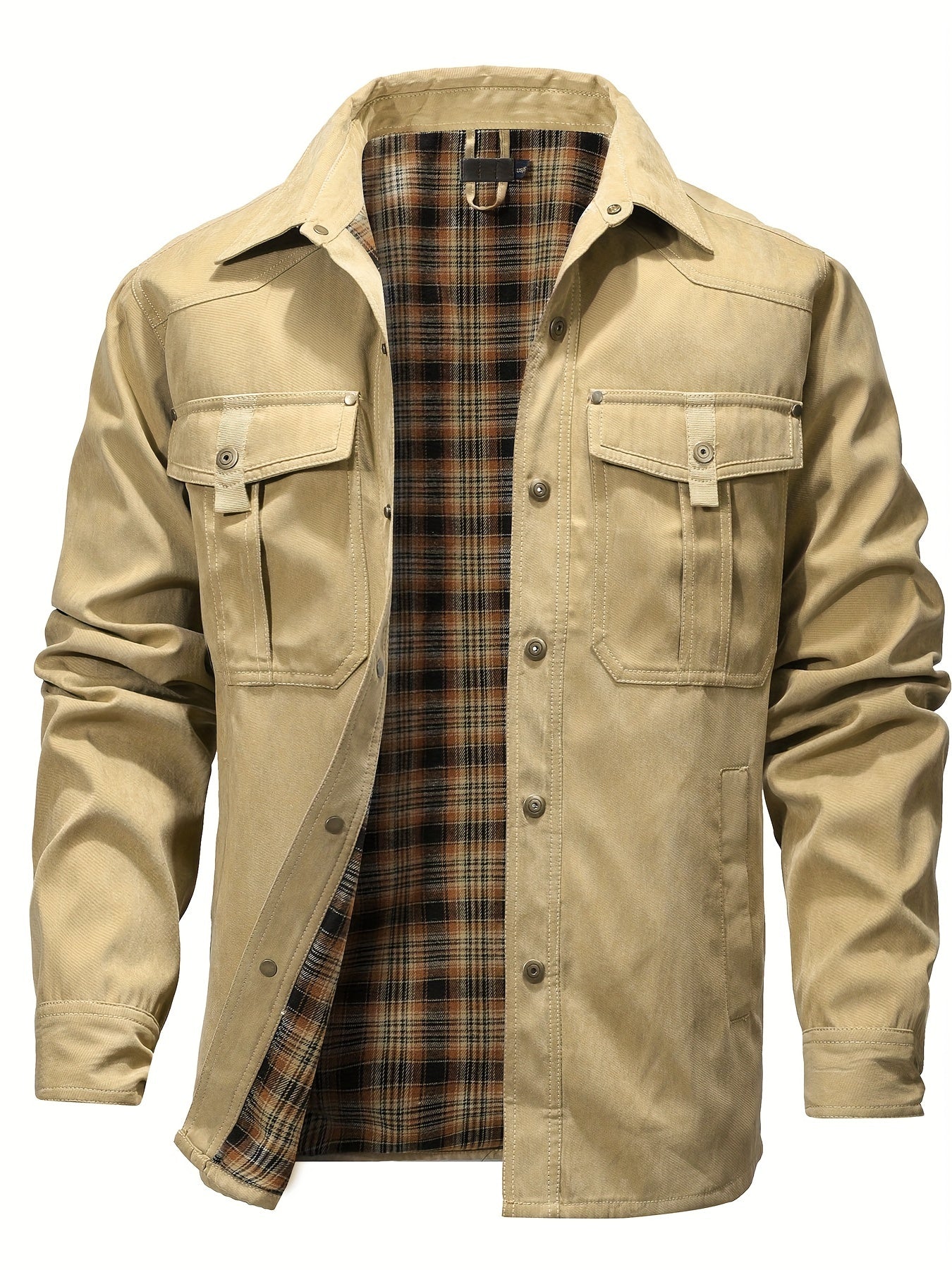 Nixon | Casual long-sleeved cargo jacket