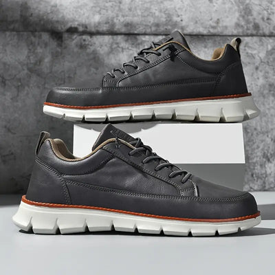 Ignacio® | Leather Sneakers With Orthopaedic Comfort