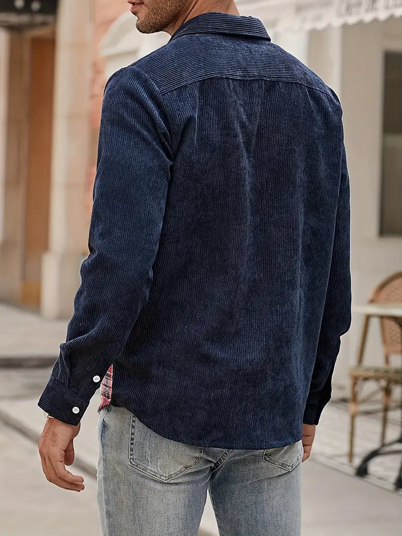 Lorne® | Patchwork Shirt With Buttons For Spring