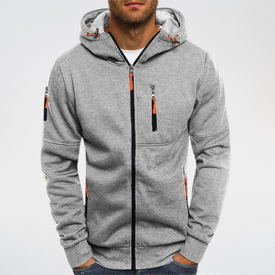 Gerrit | Urban Utility Zip-Up Hoodie for Men