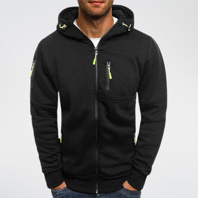 Gerrit | Urban Utility Zip-Up Hoodie for Men