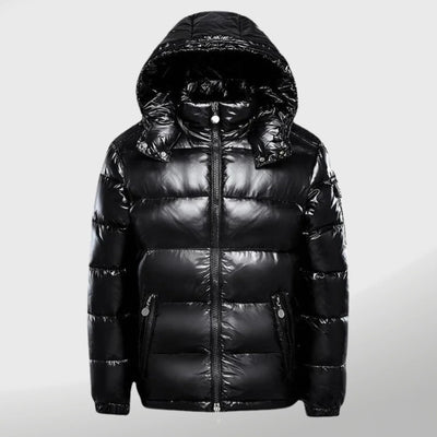 Heol | Elegant winter down jacket with hood