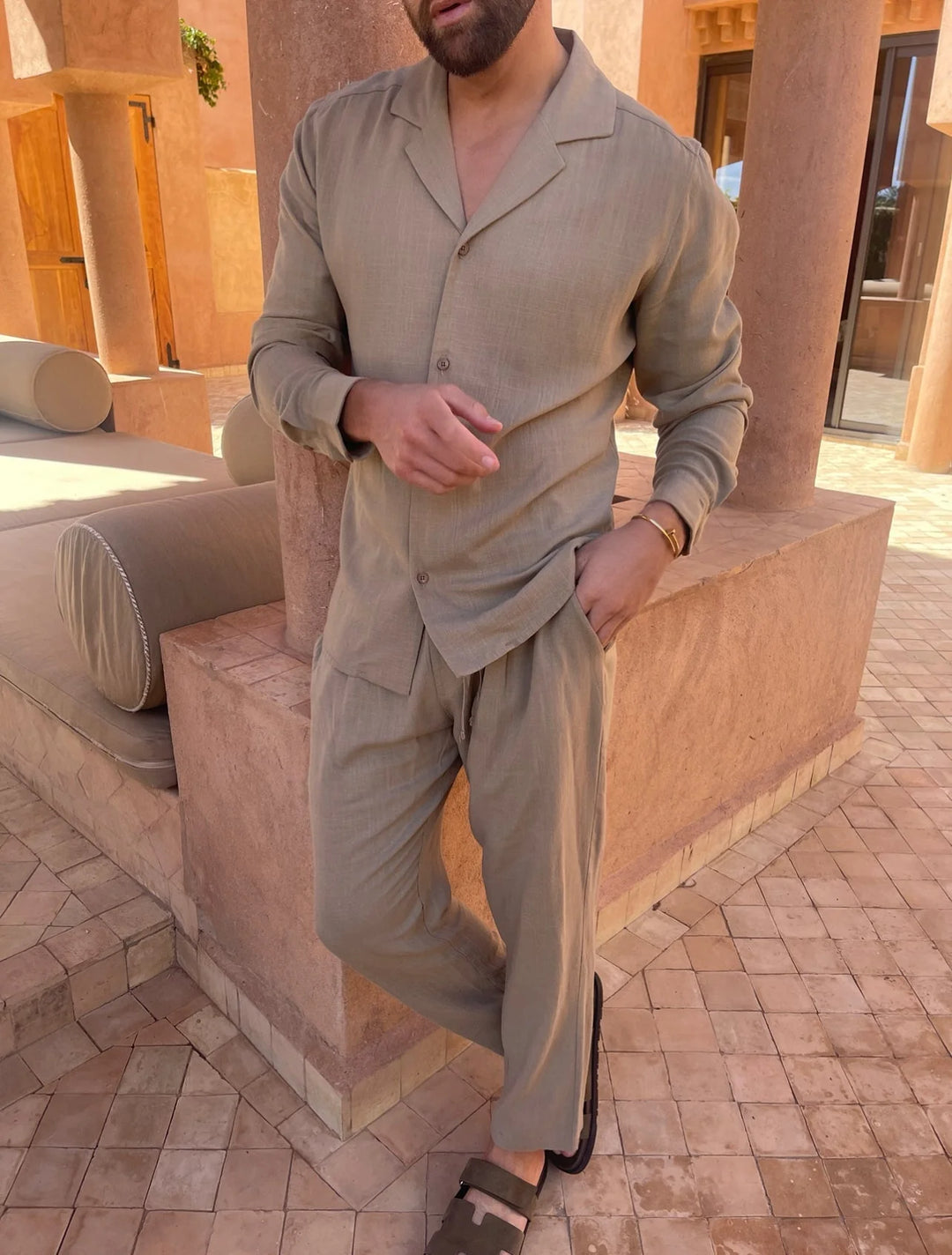 Keifer® | Casual Two-Piece Set With Long Sleeves