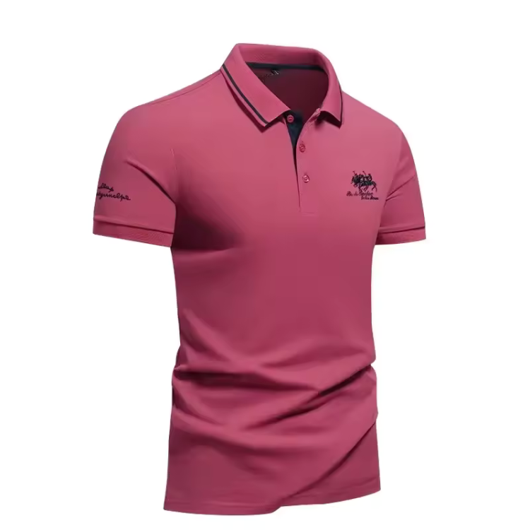 Brody® | Luxury Embroidered Cotton Polo For Men