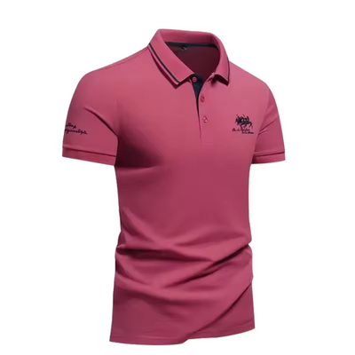 Brody® | Luxury Embroidered Cotton Polo For Men