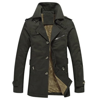 Levi | Lined Military Winter Jacket