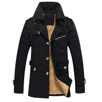 Levi | Lined Military Winter Jacket