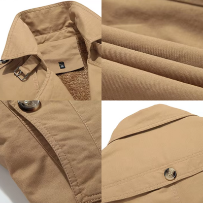 Levi | Lined Military Winter Jacket
