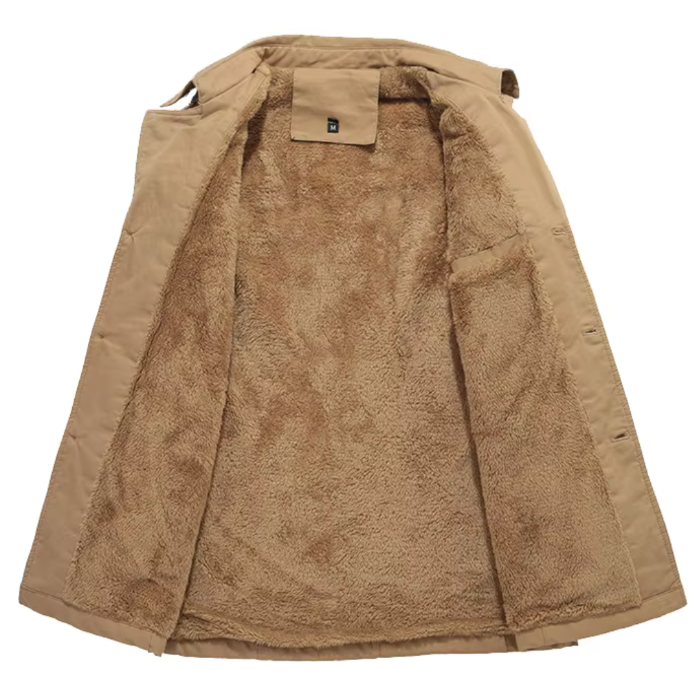 Levi | Lined Military Winter Jacket