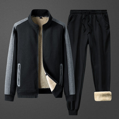 Drystan® | Men'S Fleece Jacket & Pants Lounge Set