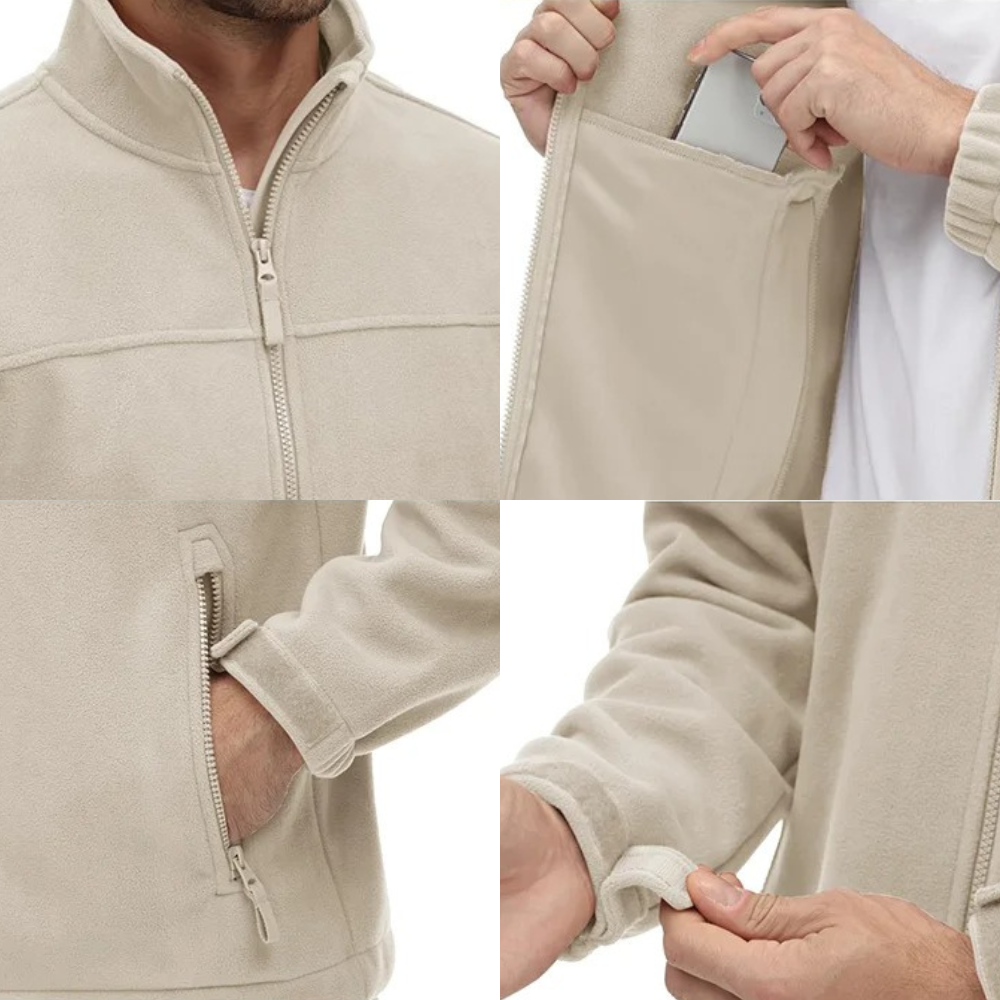 Lucian | Fleece Men's Winter Jacket