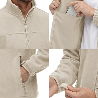Lucian | Fleece Men's Winter Jacket
