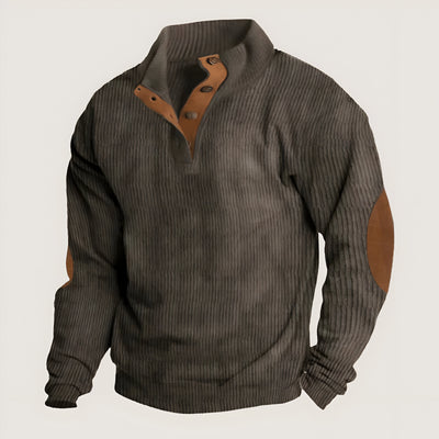 Adriano® | Ribbed Button Cardigan