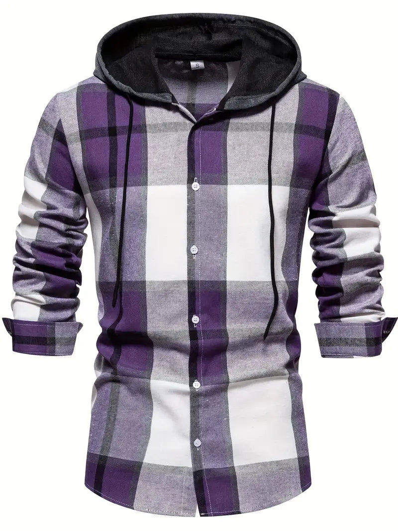 Longino® | Stylish Lightweight Hooded Shirt For Men