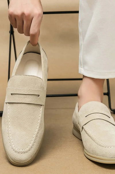 Almet® | ATHÈNES Suede Leather Loafers