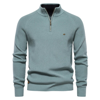 Etienne® | Quilted Rib Knit Sweater For Men