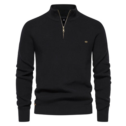 Etienne® | Quilted Rib Knit Sweater For Men