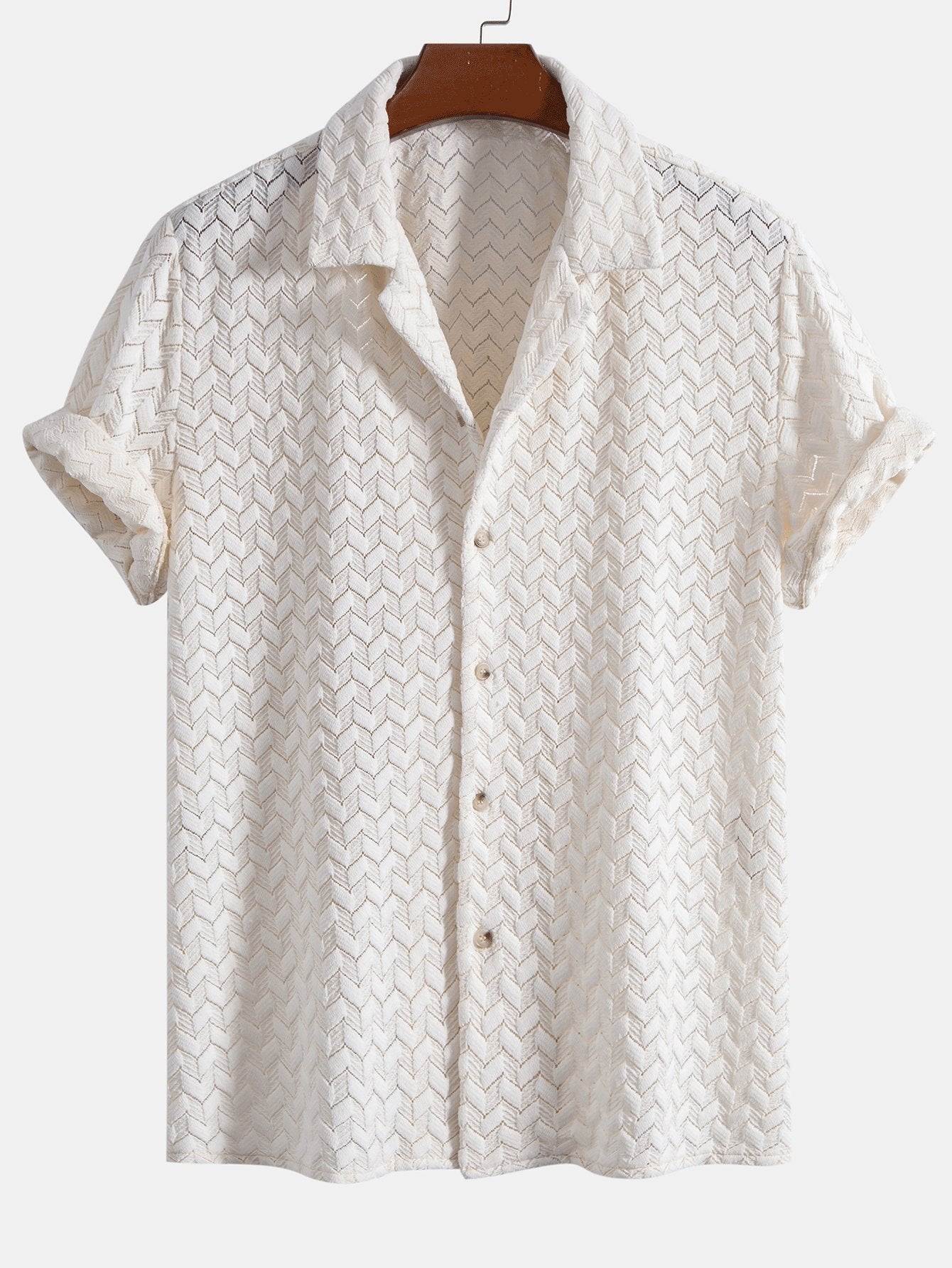 Jack® | Textured Cuban Shirt & Straight Leg Linen Pants