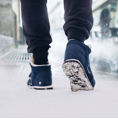 Drago | Warm winter boots made of leather with comfortable sole