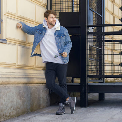 Drago | Warm winter boots made of leather with comfortable sole