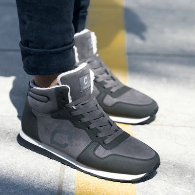 Drago | Warm winter boots made of leather with comfortable sole