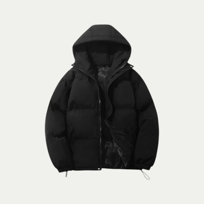 Ringo | Unisex down quilted jacket with hood and thermal insulation