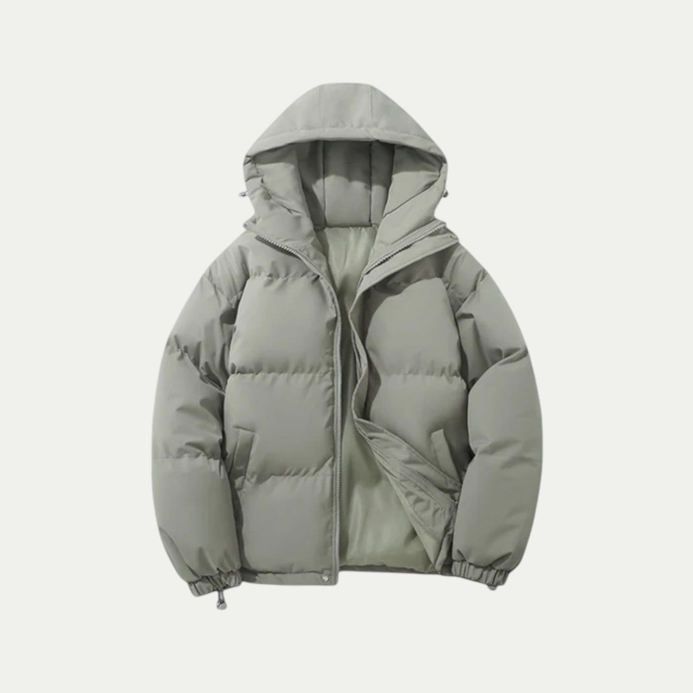 Ringo | Unisex down quilted jacket with hood and thermal insulation