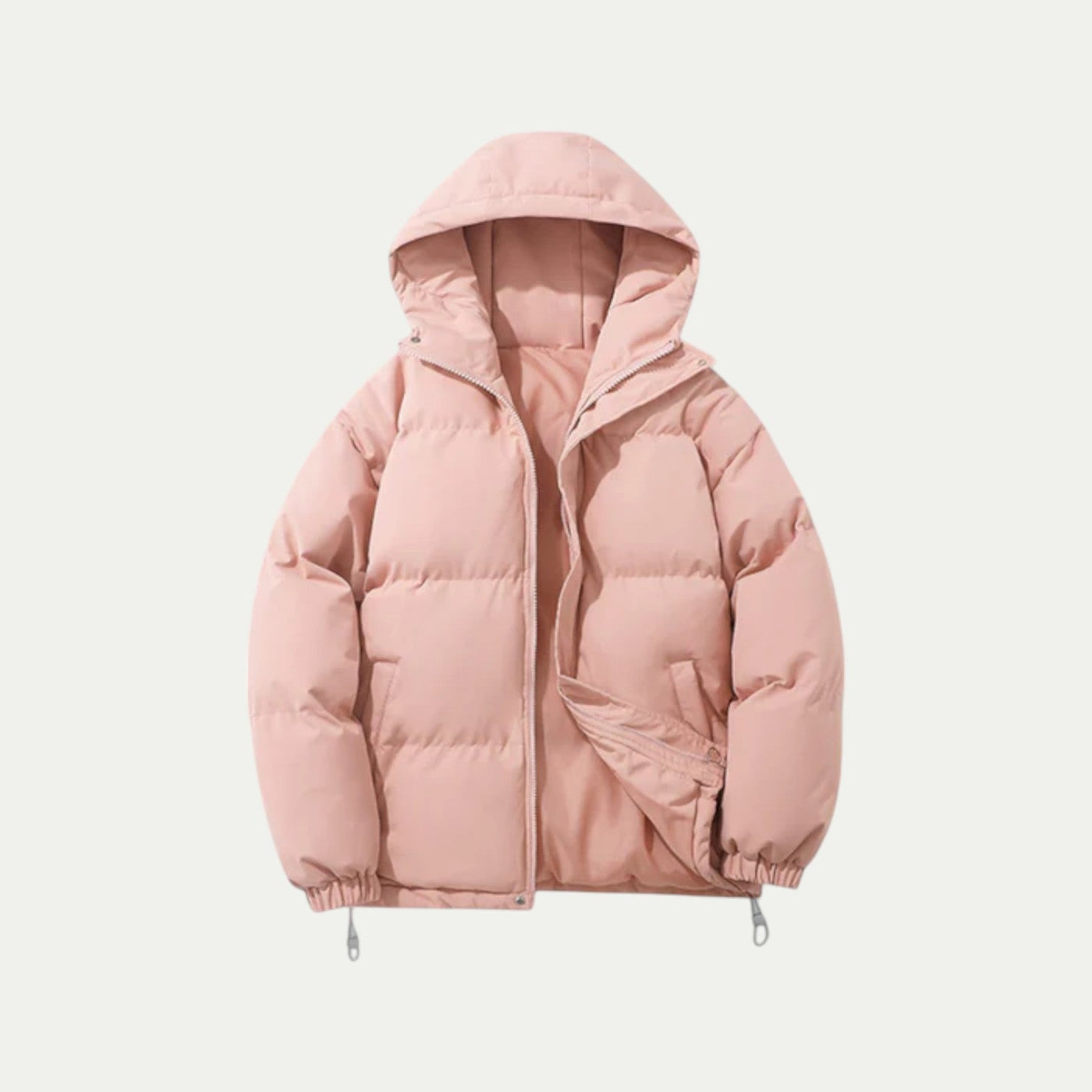 Ringo | Unisex down quilted jacket with hood and thermal insulation