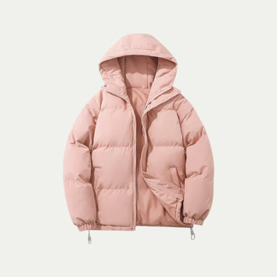 Ringo | Unisex down quilted jacket with hood and thermal insulation