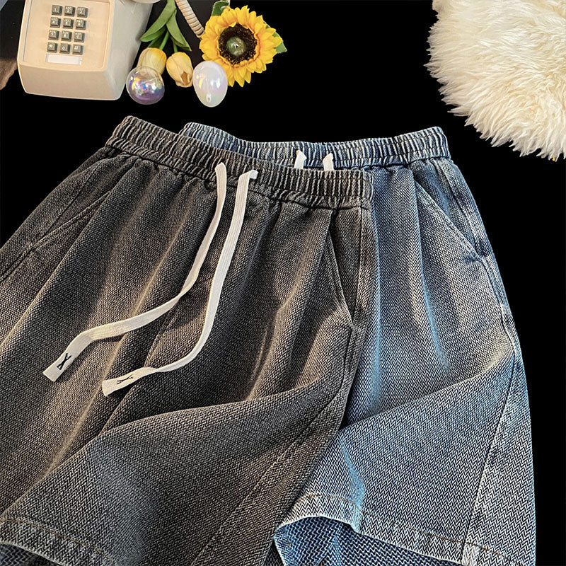 Liberio® | Distressed Denim Shorts