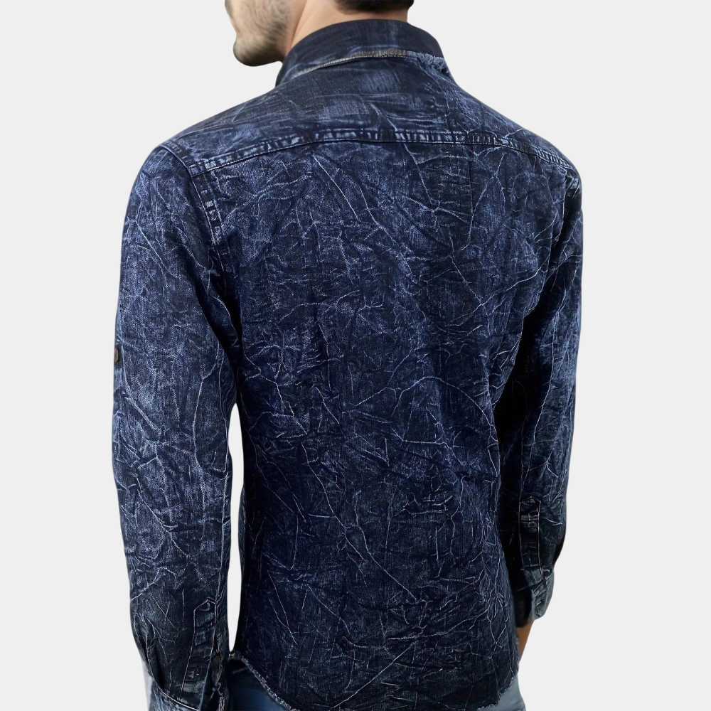 Edward® | Men's Long Sleeve Denim Shirt
