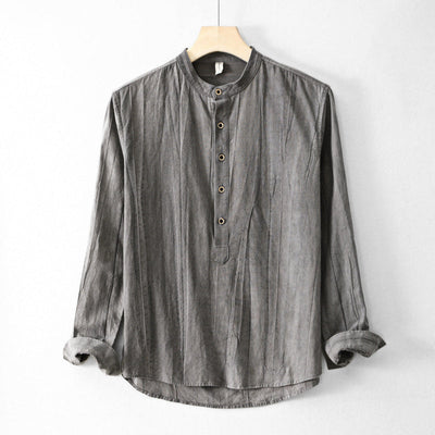 Beckett® | Linen Henley Shirt