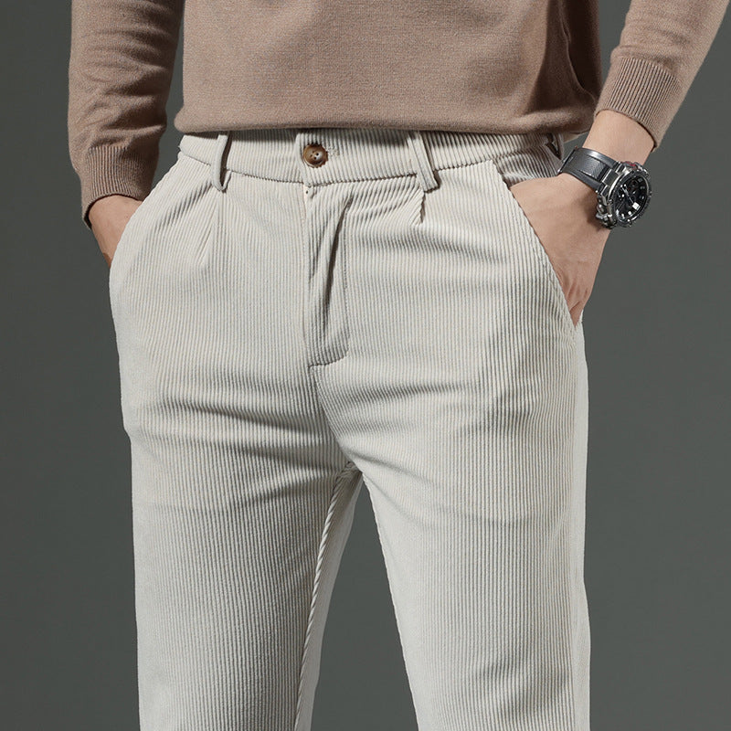 Auberon® | Slim Fit Coruroy Pant