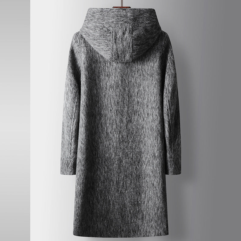 Renzo® | HOODED WOOL COAT