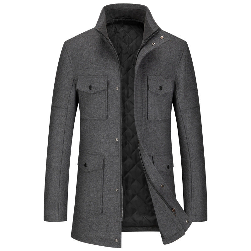 Lino® | SALVATORE WOOL OVERCOAT
