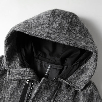 Renzo® | HOODED WOOL COAT