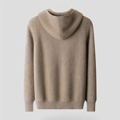 Jairo | Soft cashmere zip hoodie