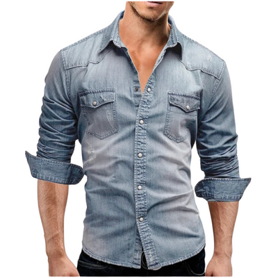 Lenoir™ - Modern Denim Shirt