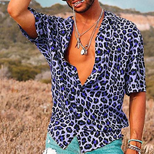 Gerald | Leopard Print Shirt