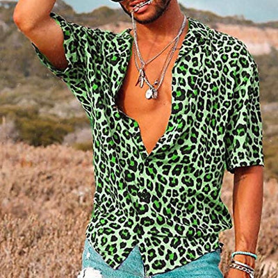 Gerald | Leopard Print Shirt