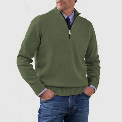 Drusus | Vincenz – Men's half-zip sweater