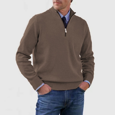 Drusus | Vincenz – Men's half-zip sweater