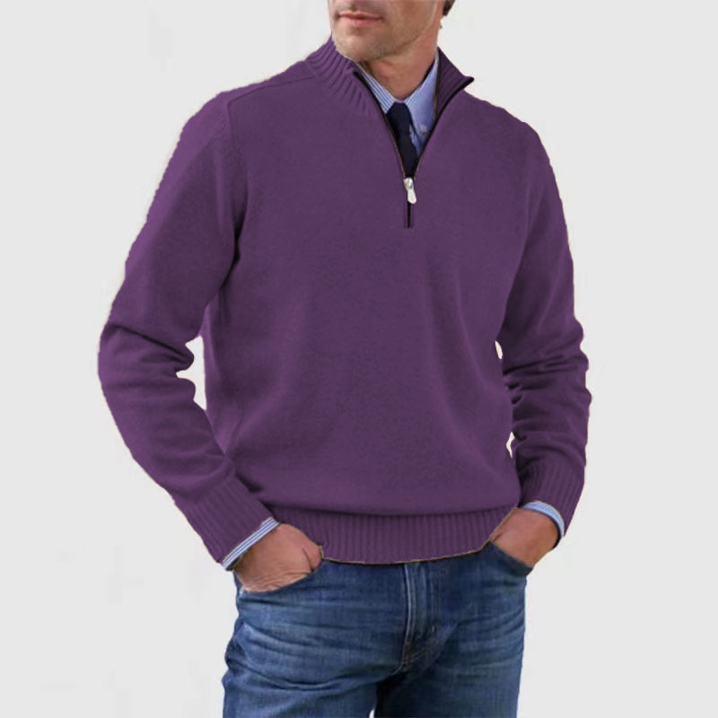 Drusus | Vincenz – Men's half-zip sweater