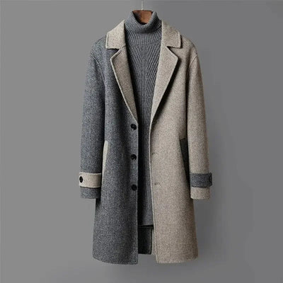 Fox® | High-Quality 2-Tone Wool Coat For Winter