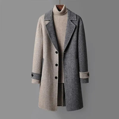 Fox® | High-Quality 2-Tone Wool Coat For Winter