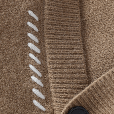 Vadim | Soft knitted cardigan with button closure